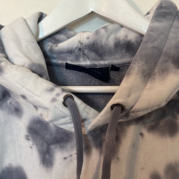 MAISON ARTICLE HEAVYWEIGHT HOODIE SIZE XL BLUE TIE DYE - Picture 3 of 10